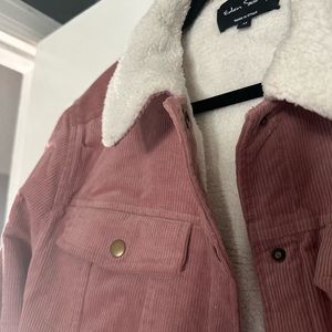 The Eden Society Cora Trucker Jacket! Pink size M 💕💓